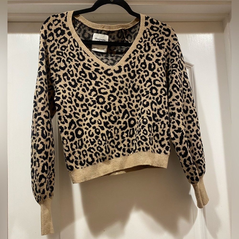Abercrombie V Neck Sweater XS